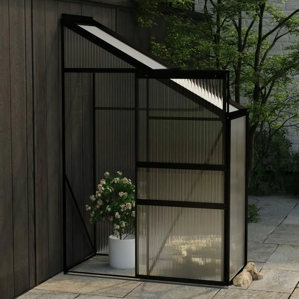 Greenhouse Anthracite Aluminium 1.44 mÂ³ 312048