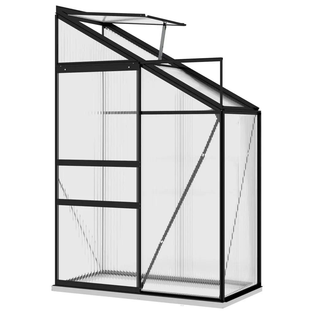 Greenhouse Anthracite Aluminium 1.44 mÂ³ 312048