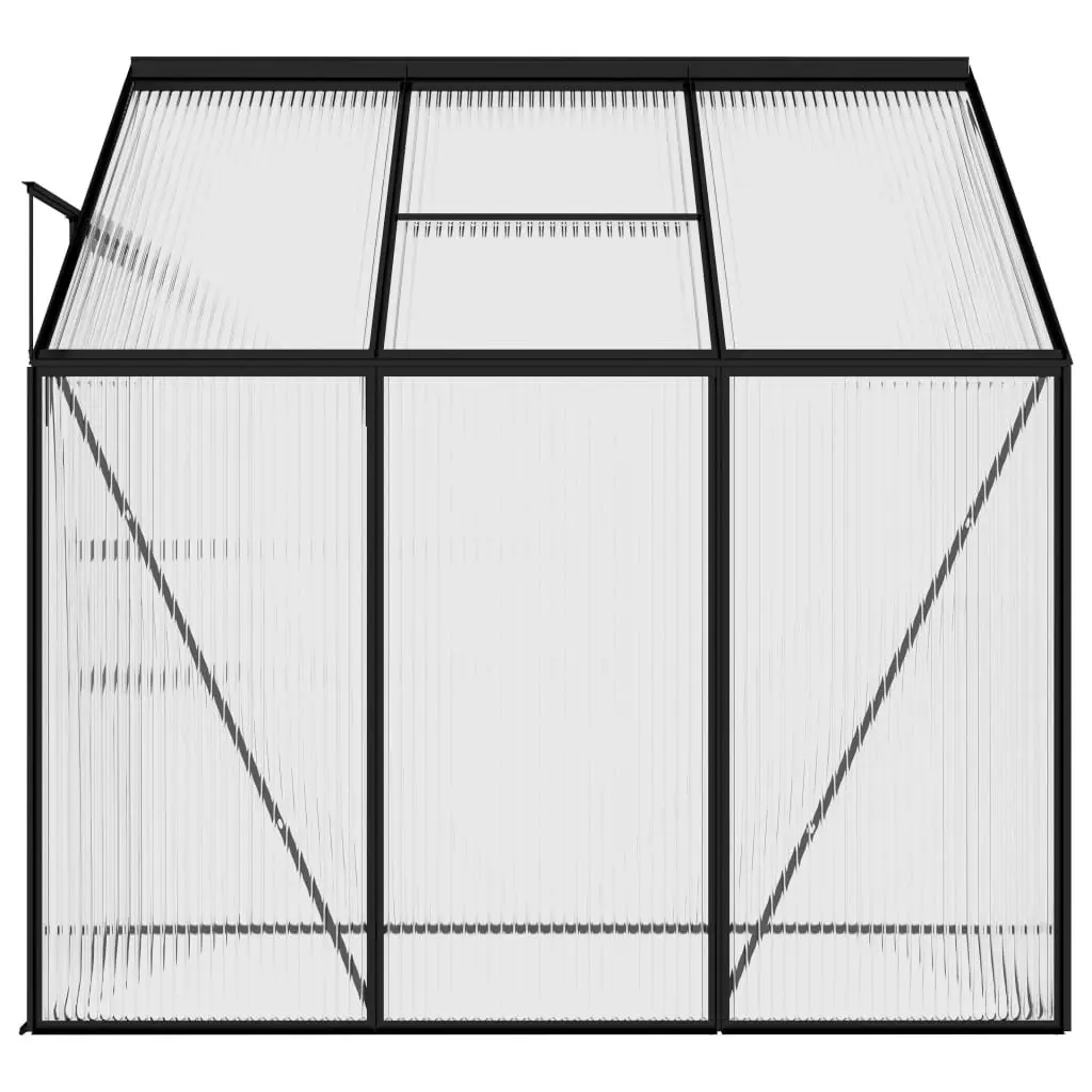 Greenhouse Anthracite Aluminium 3.8 mÂ³ 49311