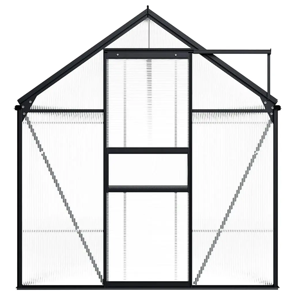 Greenhouse Anthracite Aluminium 8.17 mÂ² 48213