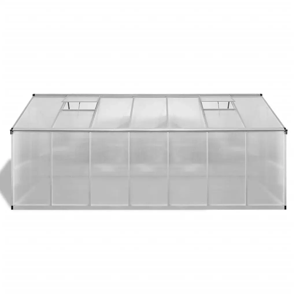 Greenhouse Reinforced Aluminium 10.53 mÂ² 43556