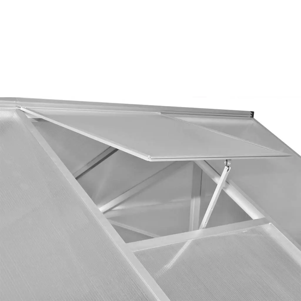 Greenhouse Reinforced Aluminium 10.53 mÂ² 43556