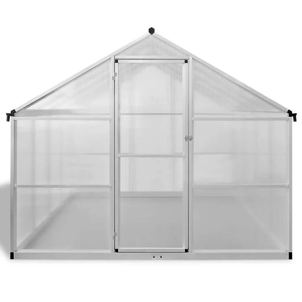 Greenhouse Reinforced Aluminium 10.53 mÂ² 43556