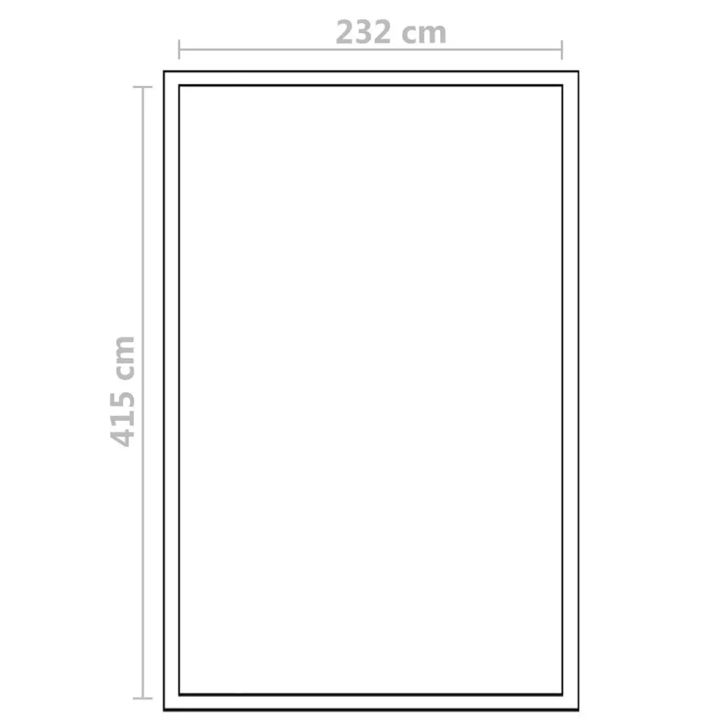 Greenhouse Reinforced Aluminium 10.53 mÂ² 43556