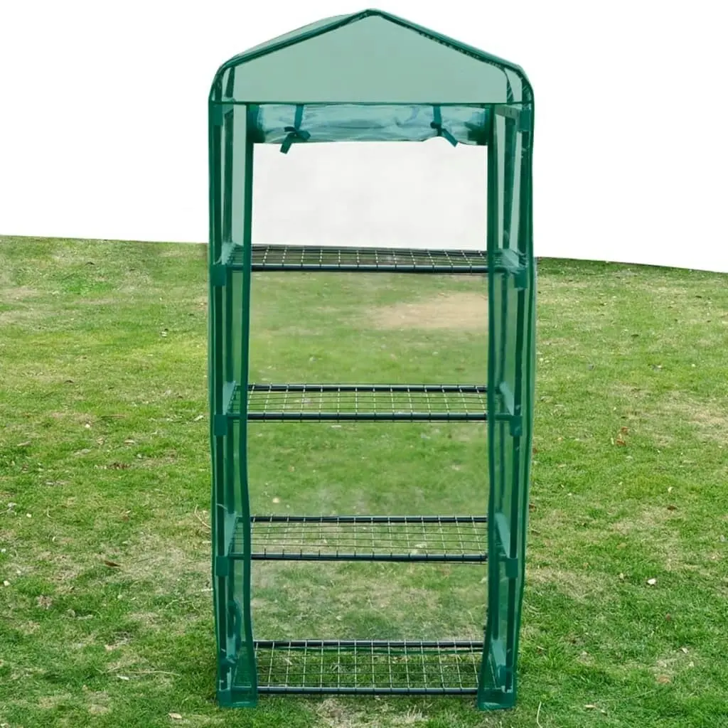 Greenhouse with 4 Shelves 40619