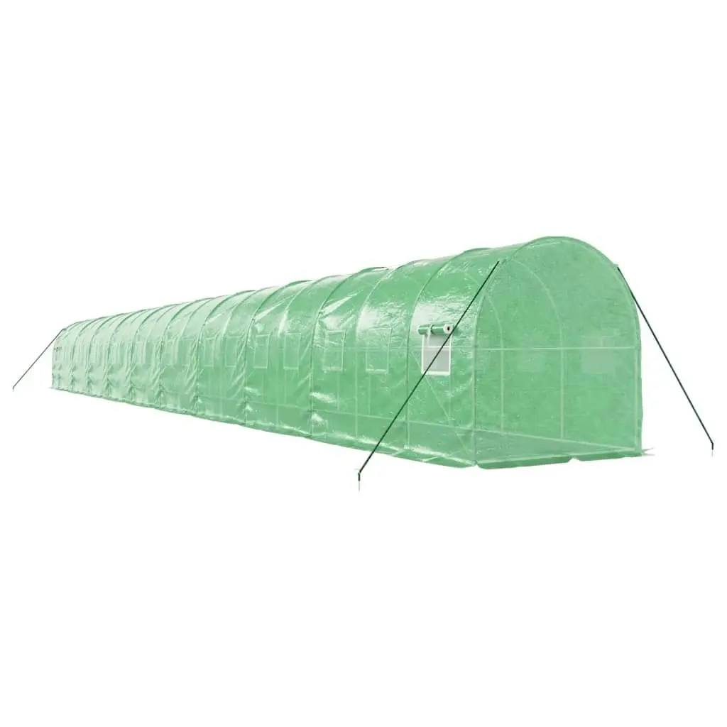 Greenhouse with Steel Frame Green 40 mÂ² 20x2x2 m 3188025