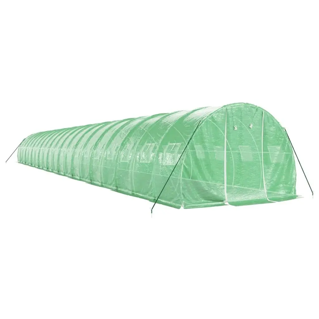 Greenhouse with Steel Frame Green 60 mÂ² 20x3x2 m 3188047