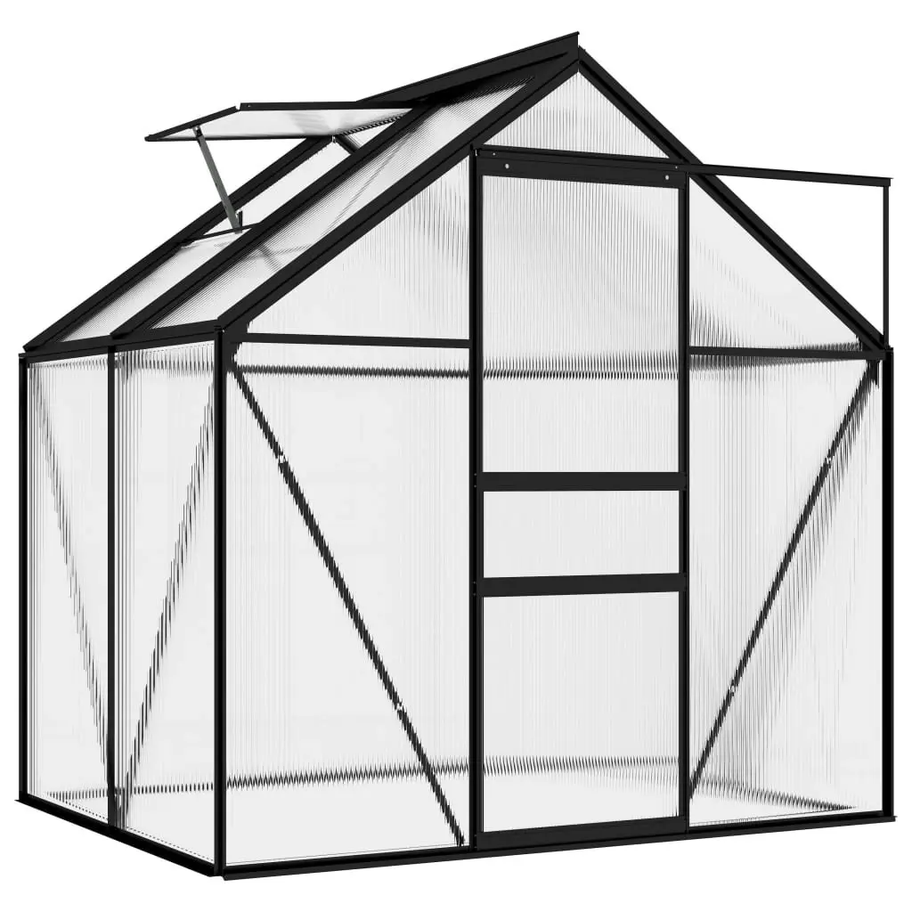 Greenhouse Anthracite Aluminium 2.47 mÂ² 312057