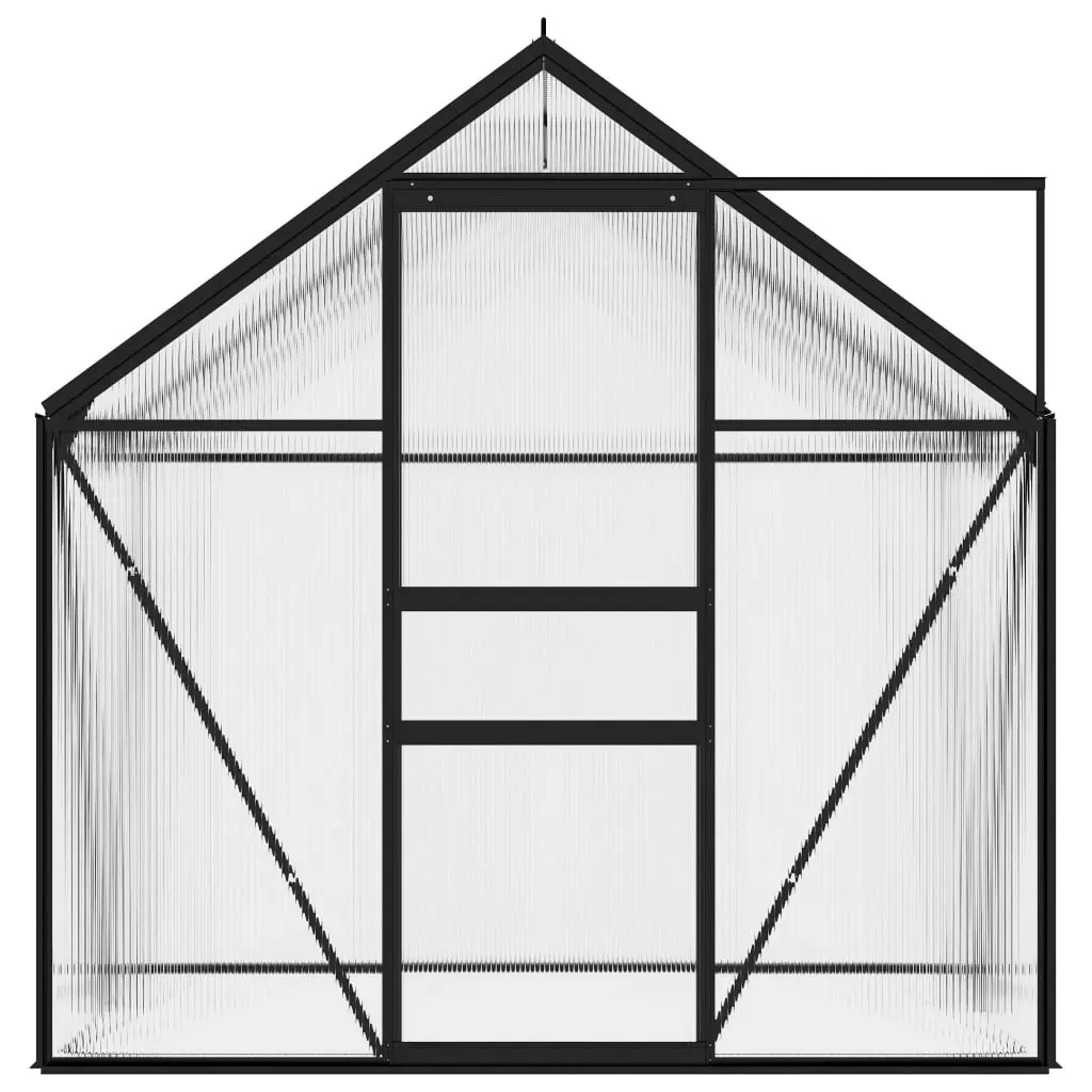 Greenhouse Anthracite Aluminium 2.47 mÂ² 312057