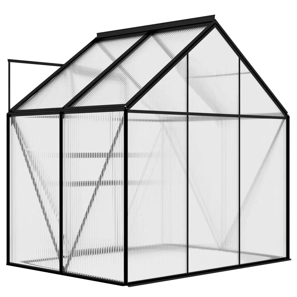 Greenhouse Anthracite Aluminium 2.47 mÂ² 312057