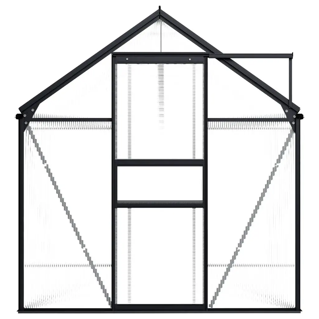 Greenhouse Anthracite Aluminium 5.89 mÂ² 48211