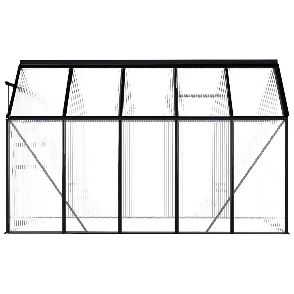 Greenhouse Anthracite Aluminium 5.89 mÂ² 48211