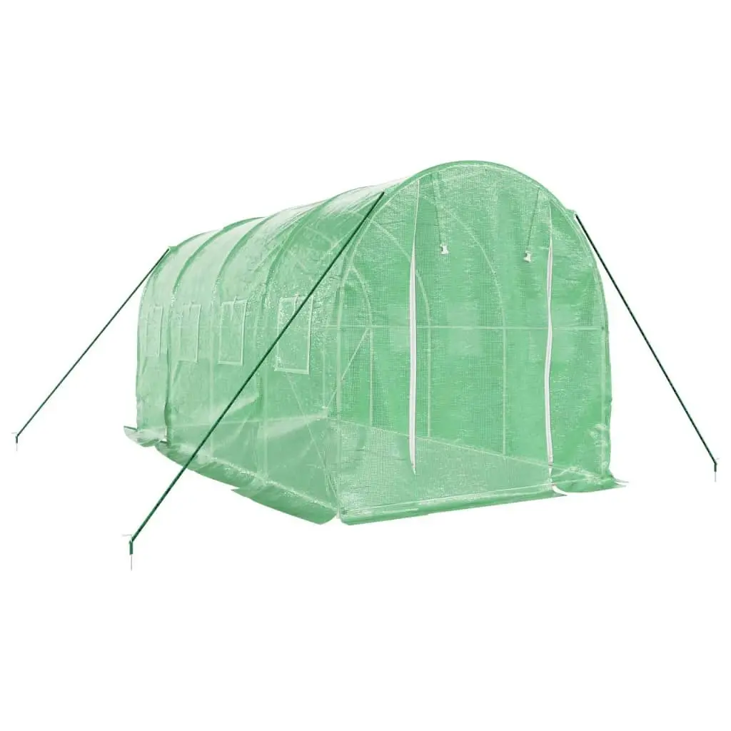 Greenhouse with Steel Frame Green 8 mÂ² 4x2x2 m 3188017