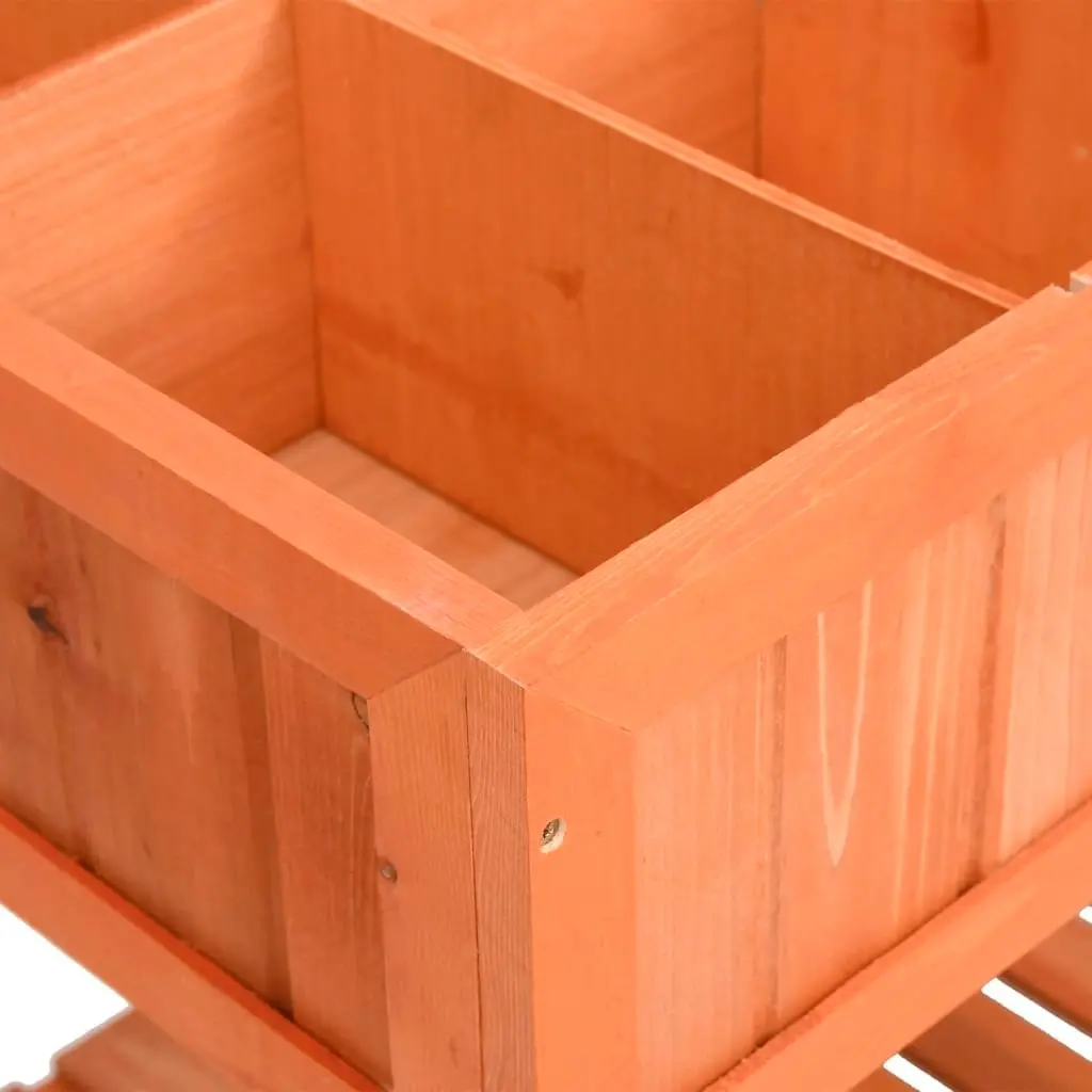 Herb Planter 80x60x80 cm Solid Firwood 170882