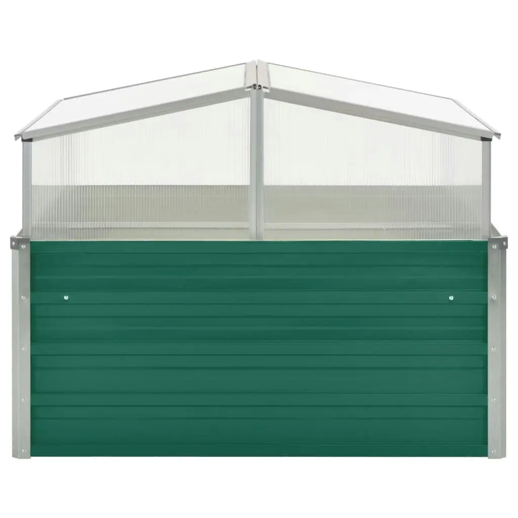 Greenhouse Green 100x100x77 cm Galvanised Steel 47020