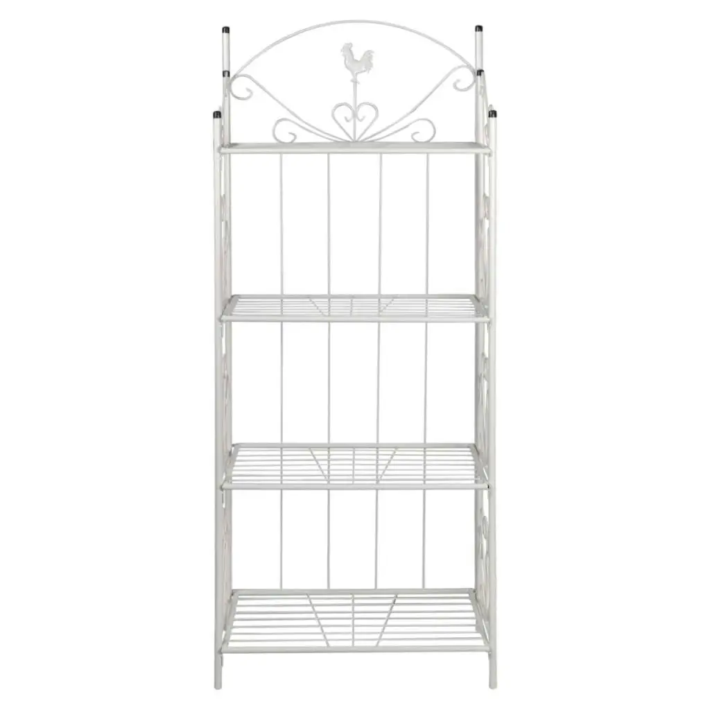 Plant Rack Square White 40781