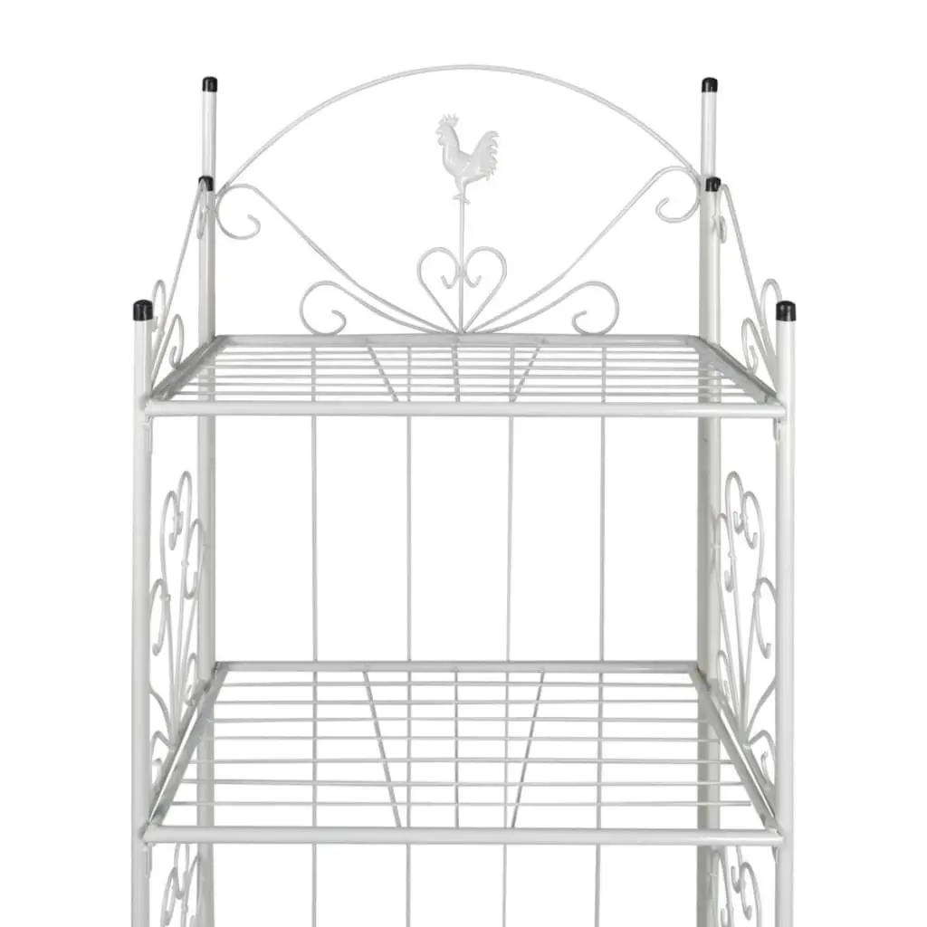 Plant Rack Square White 40781