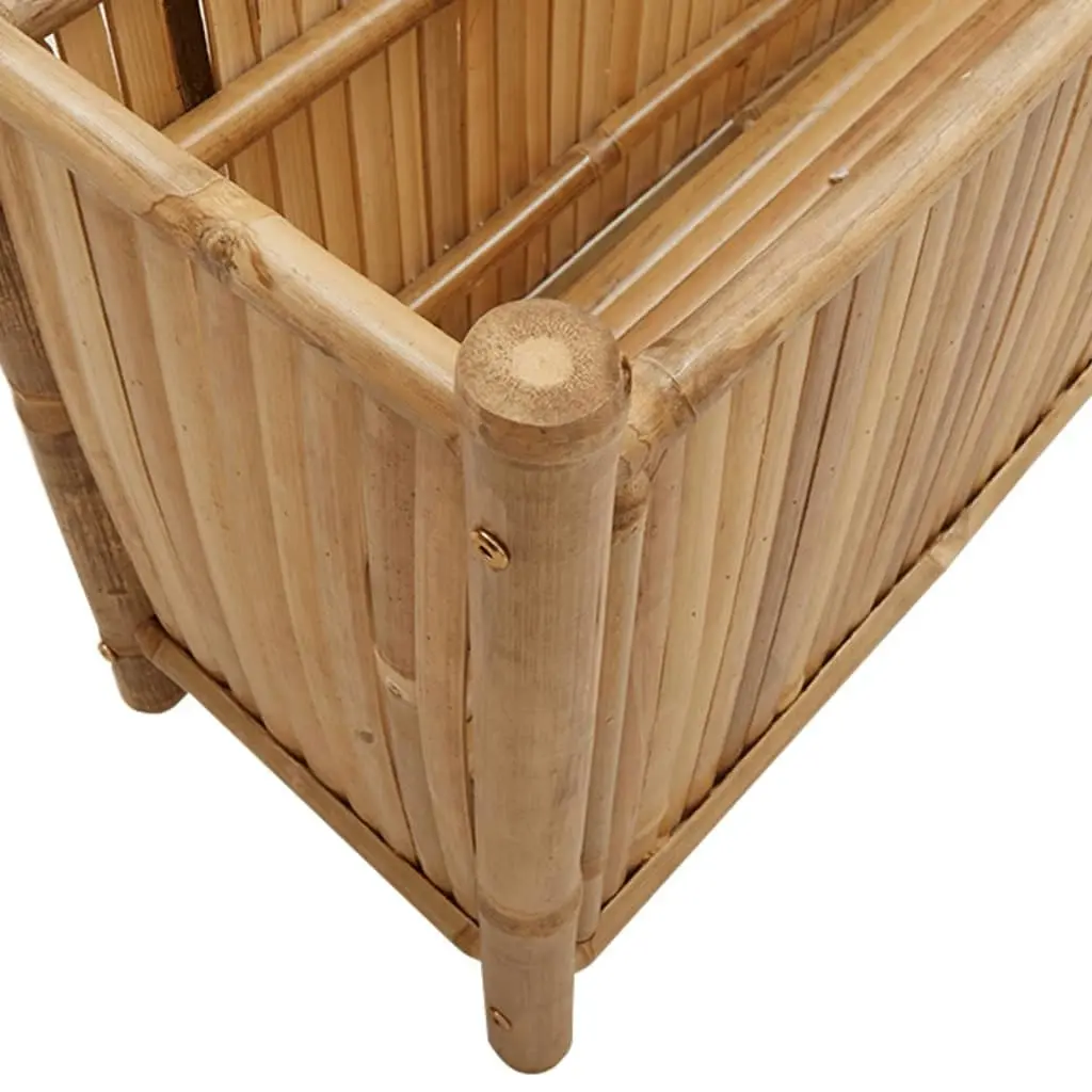 Planter 100x30x50 cm Bamboo 366463