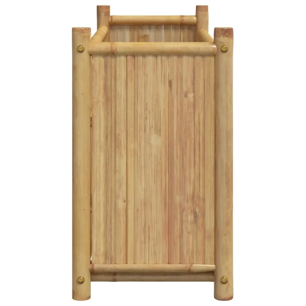 Planter 100x30x50 cm Bamboo 366463