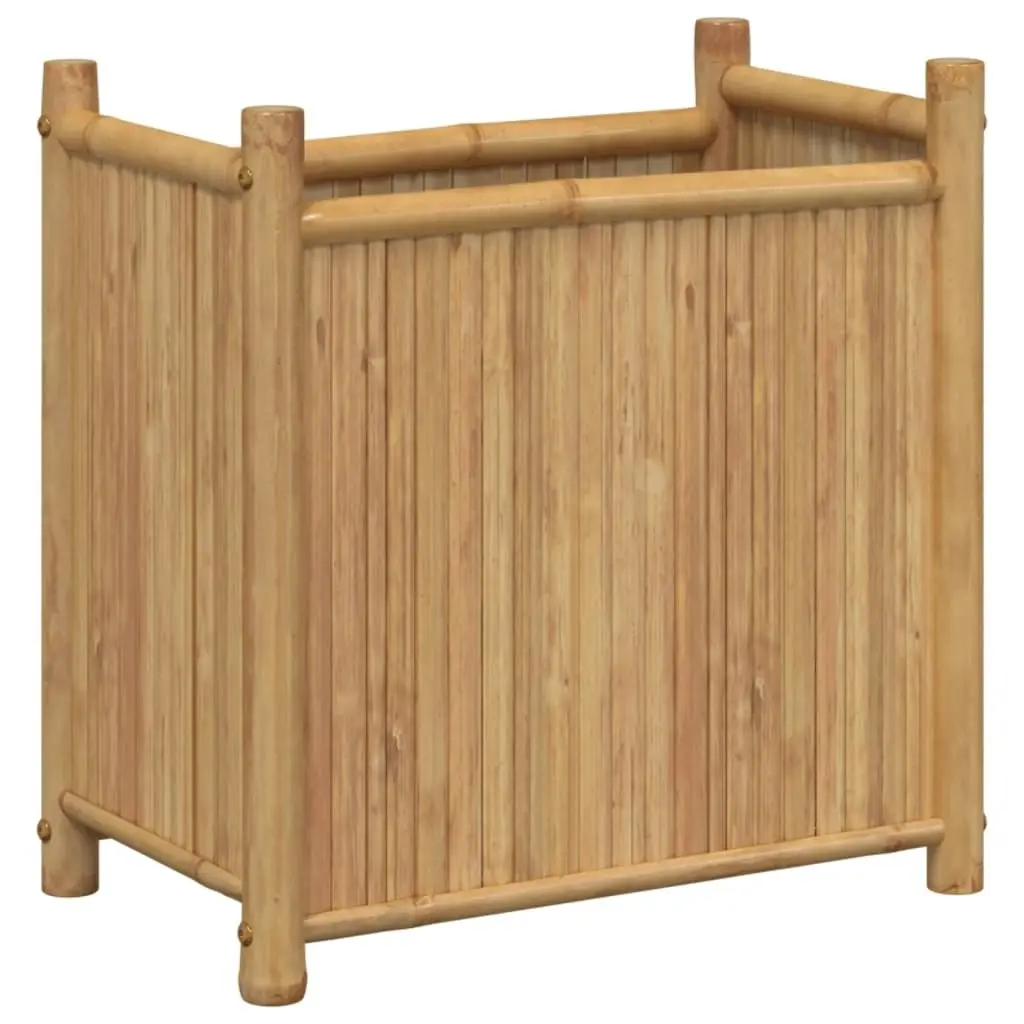 Planter 50x30x50 cm Bamboo 366462