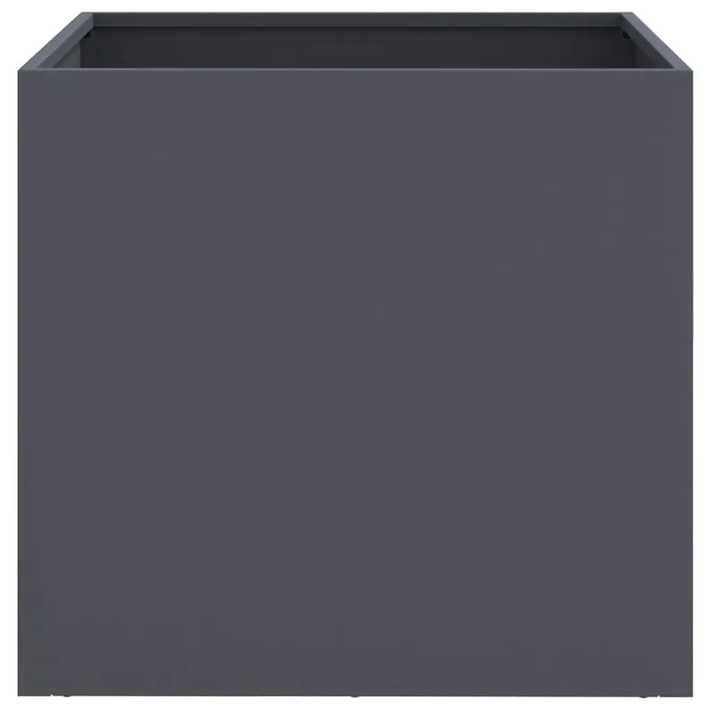 Planter Anthracite 49x47x46 cm Cold-rolled Steel 841563