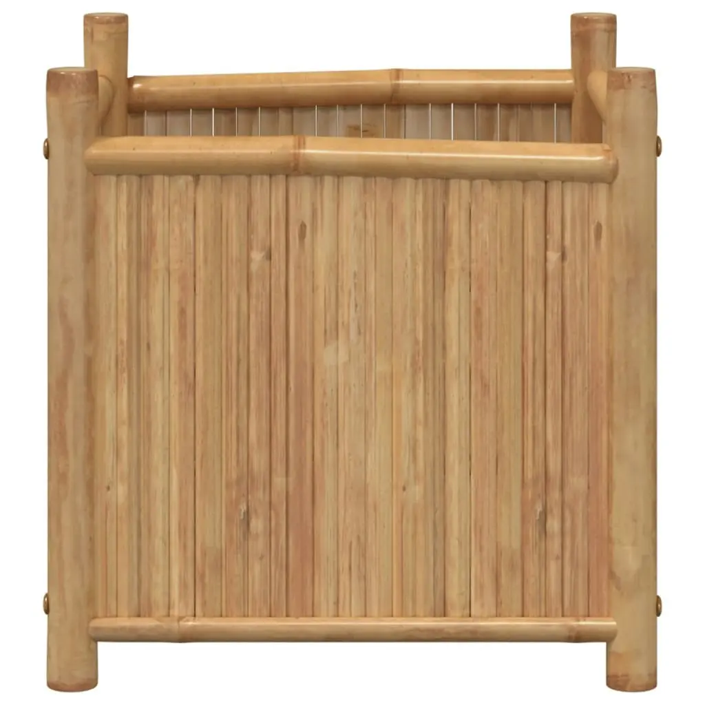 Planter 50x50x50 cm Bamboo 366465