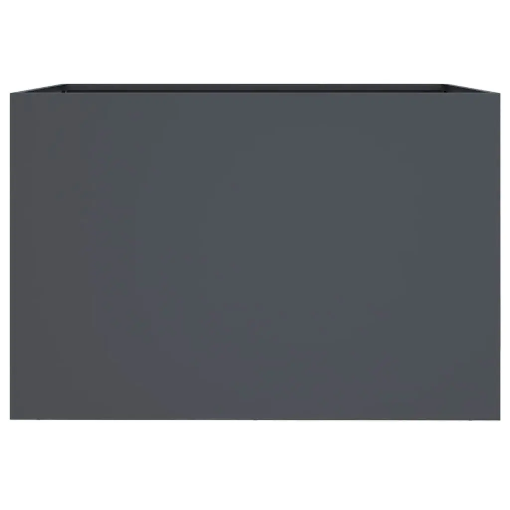 Planter Anthracite 62x40x39 cm Cold-rolled Steel 841597