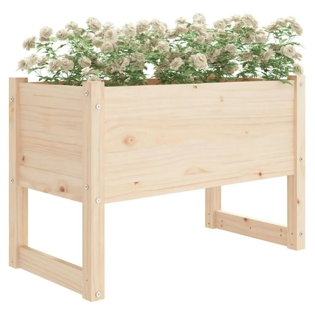 Planter 78x40x52 cm Solid Wood Pine 822117