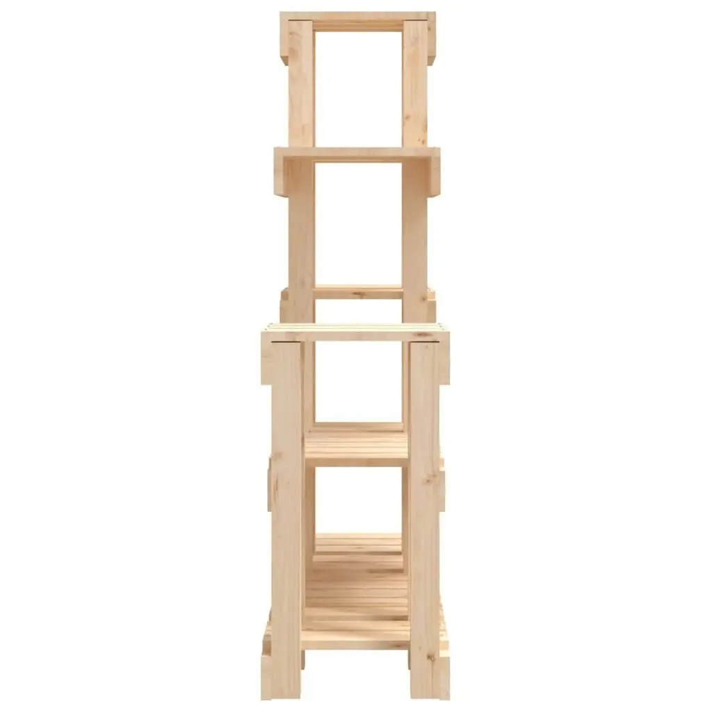 Plant Stand 92x25x97 cm Solid Wood Pine 822102