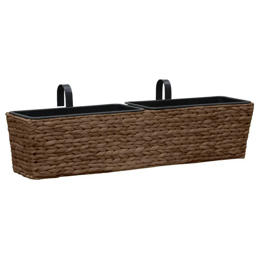 Planters 2 pcs Water Hyacinth Brown 45581