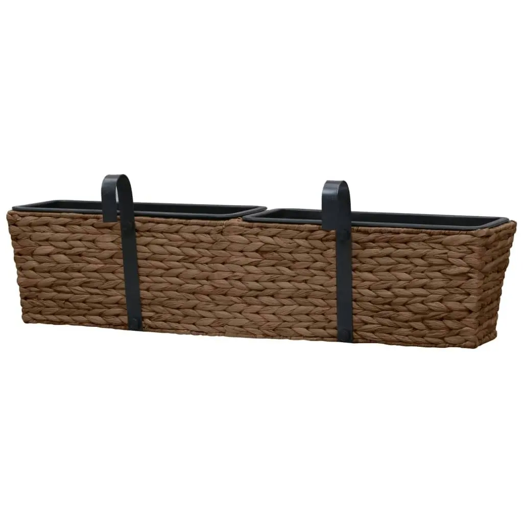 Planters 2 pcs Water Hyacinth Brown 45581