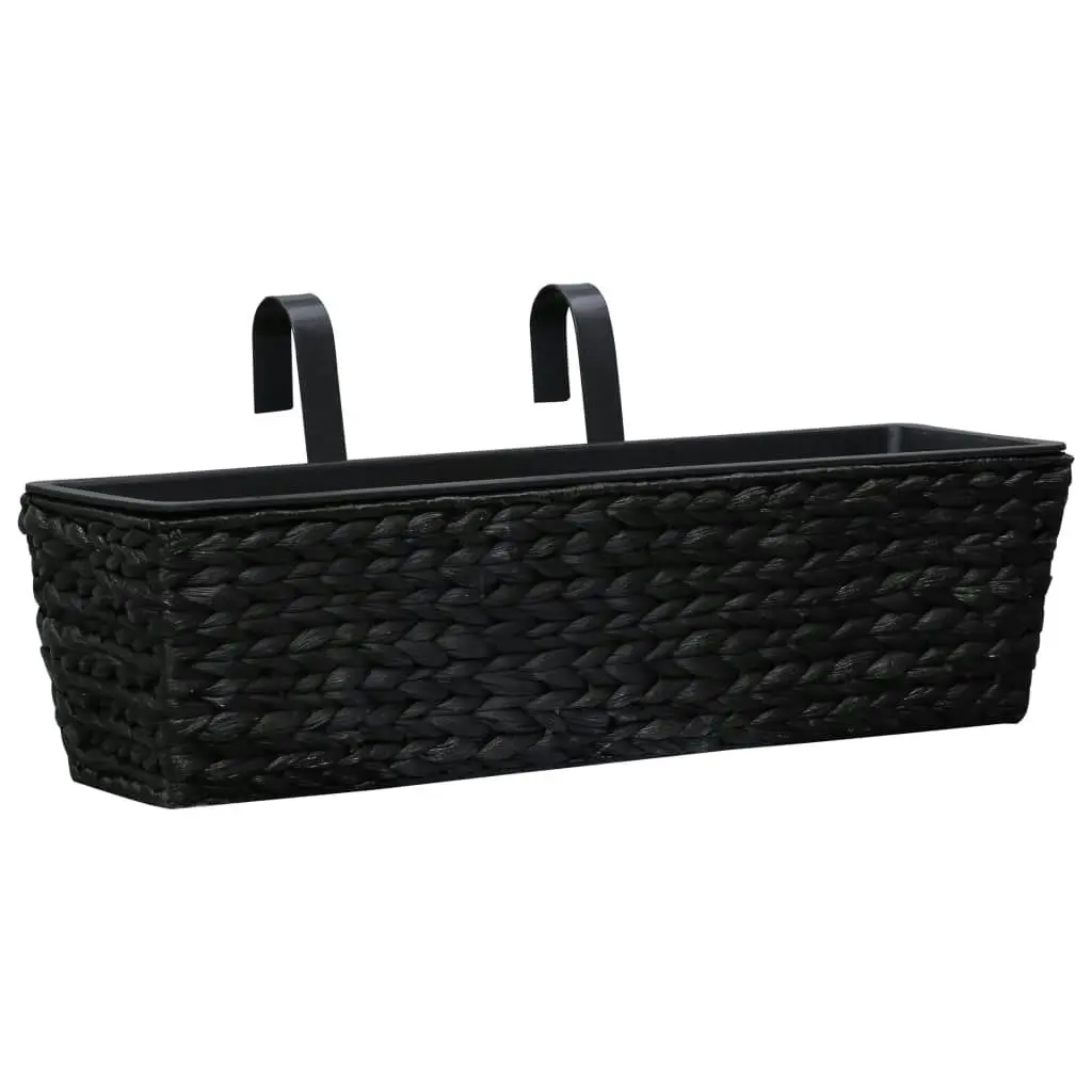 Planters 2 pcs Water Hyacinth Black 45579