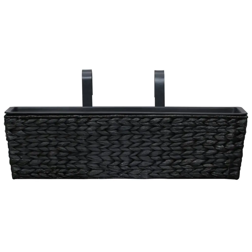 Planters 2 pcs Water Hyacinth Black 45579