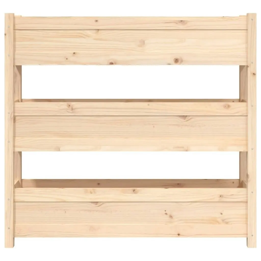 Planter 112x25x104.5 cm Solid Wood Pine 823920