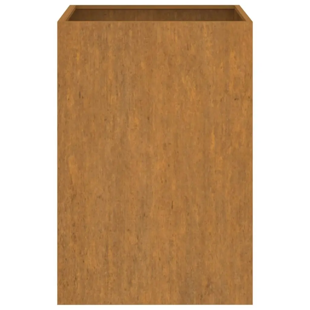 Planter 52x48x75 cm Corten Steel 821555