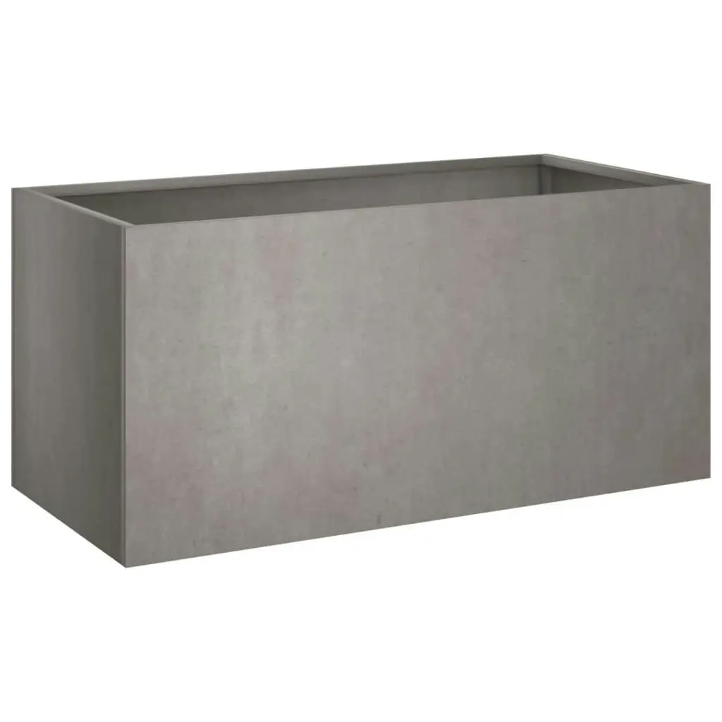 Planter 62x30x29 cm Corten Steel 821556