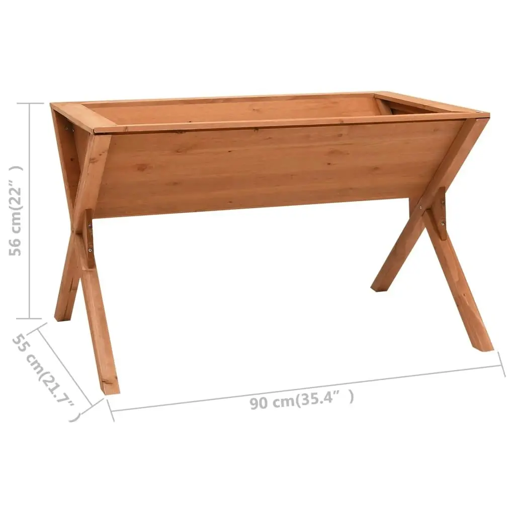 Planter 90x55x56 cm Firwood 47241