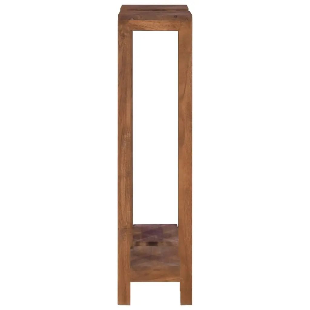 Plant Stands 2 pcs 25x25x100 cm Solid Teak Wood 289078