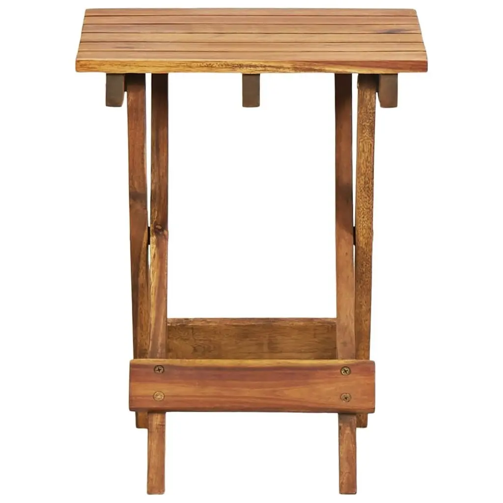 Plant Stand 30x30x38 cm Solid Acacia Wood 46560