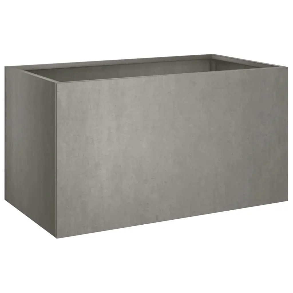 Planter 62x40x39 cm Corten Steel 821557