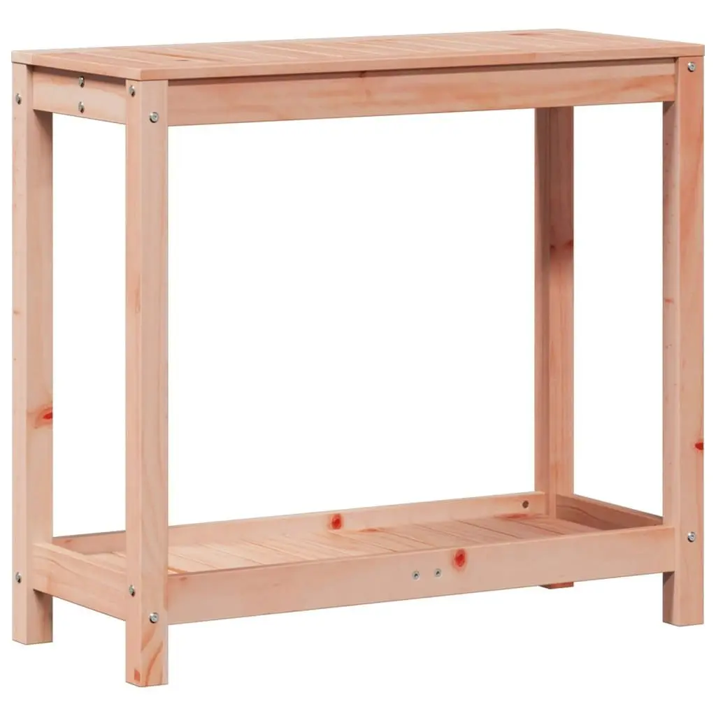 Potting Table with Shelf 82.5x35x75 cm Solid Wood Douglas 832390