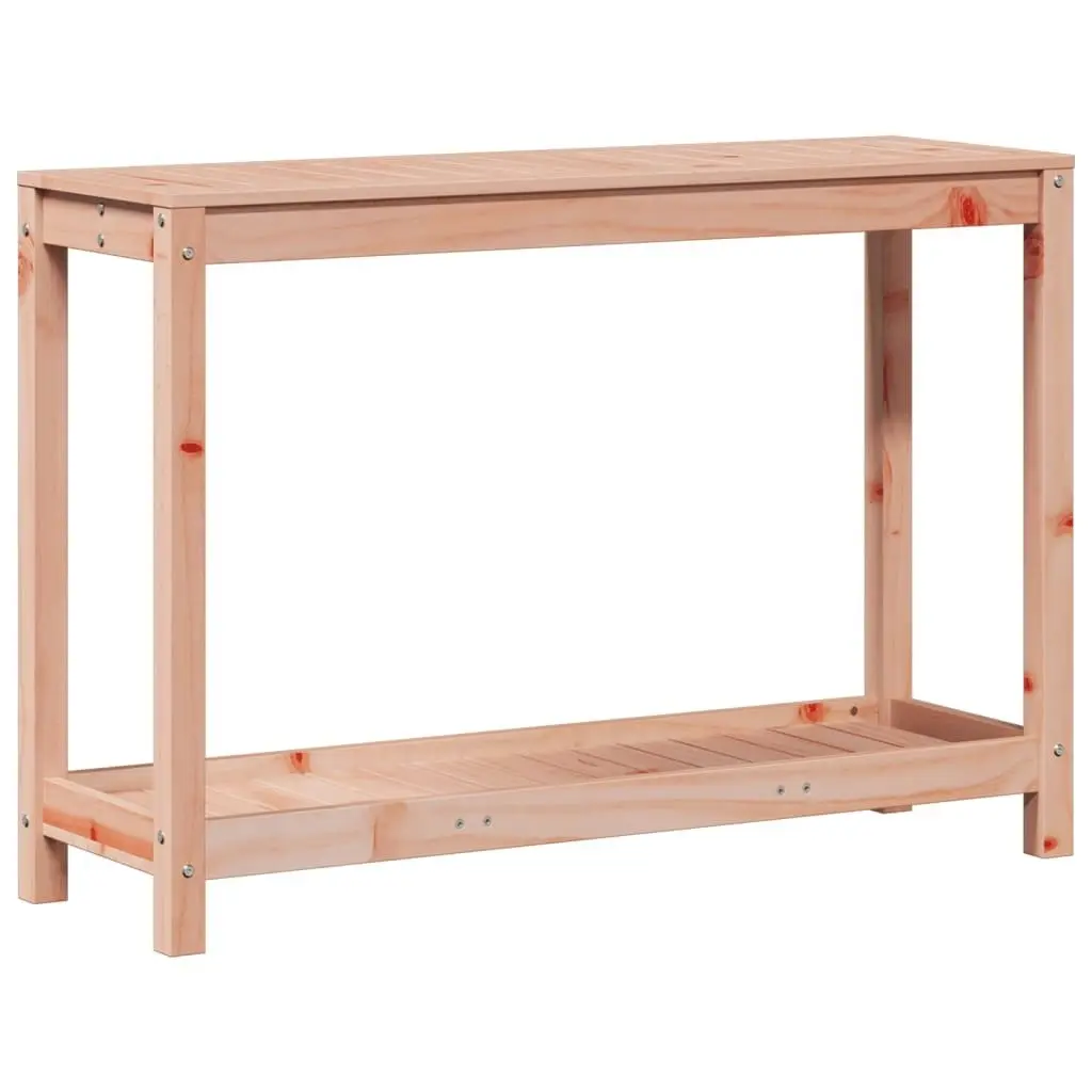 Potting Table with Shelf 108x35x75 cm Solid Wood Douglas 832395