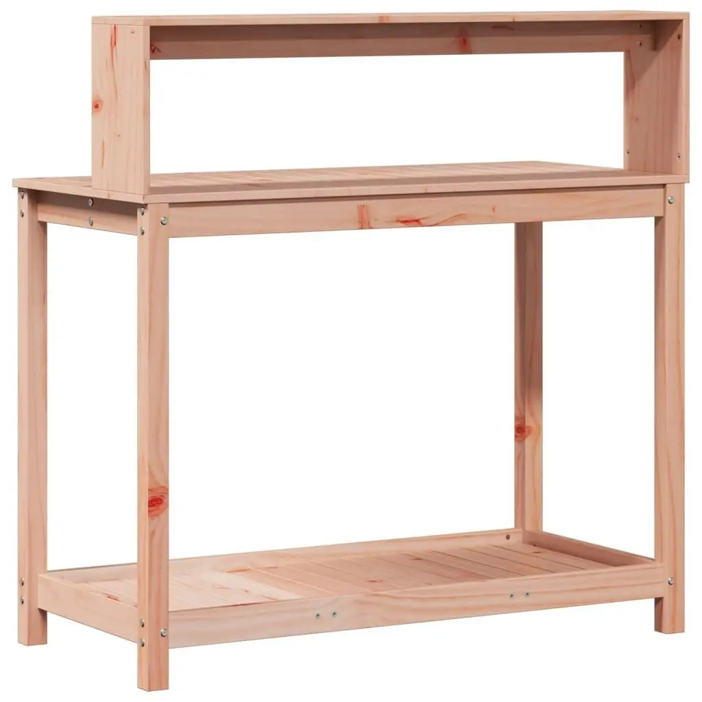 Potting Table with Shelves 108x50x109.5 cm Solid Wood Douglas 832415