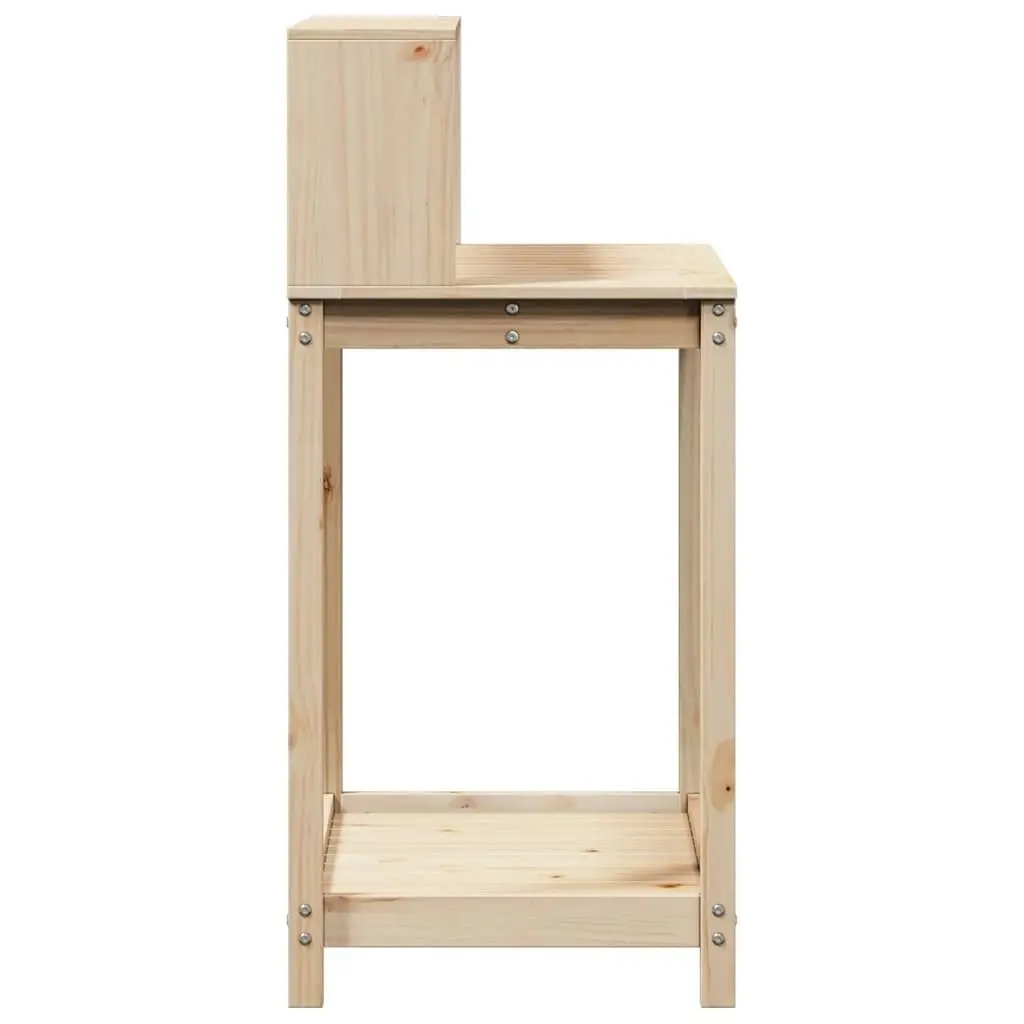 Potting Table with Shelves 82.5x50x109.5 cm Solid Wood Pine 832407