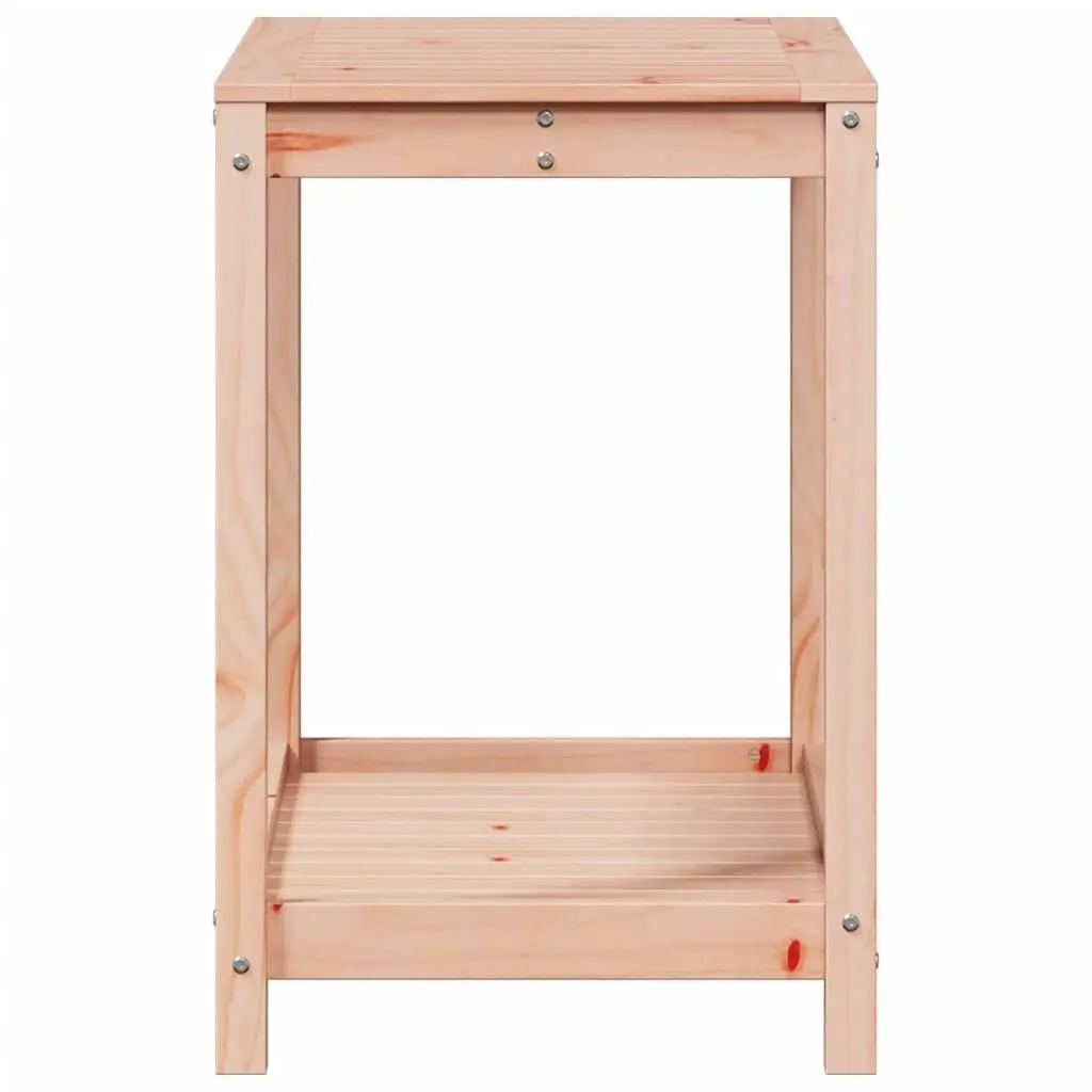 Potting Table with Shelf 82.5x50x75 cm Solid Wood Douglas 832400