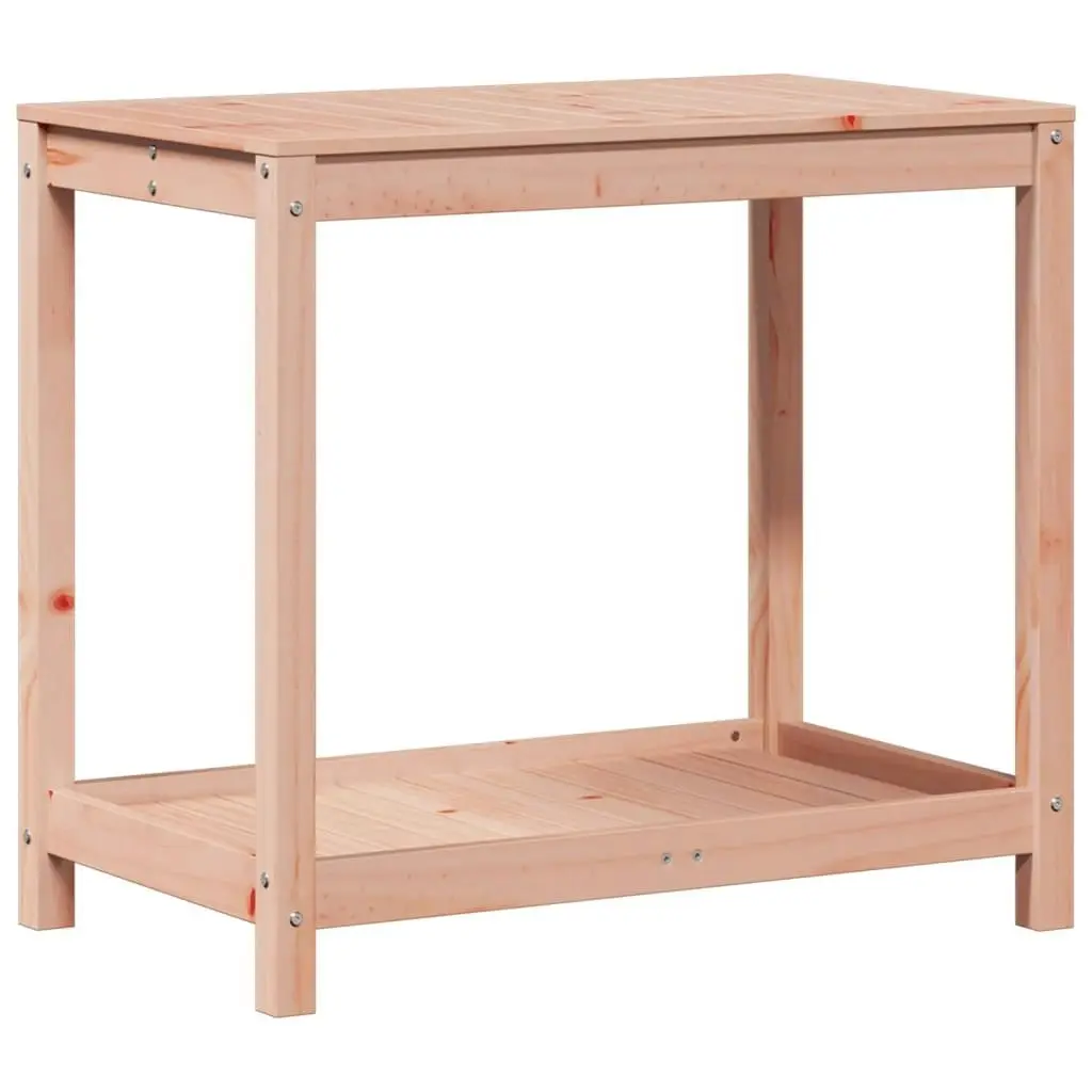 Potting Table with Shelf 82.5x50x75 cm Solid Wood Douglas 832400