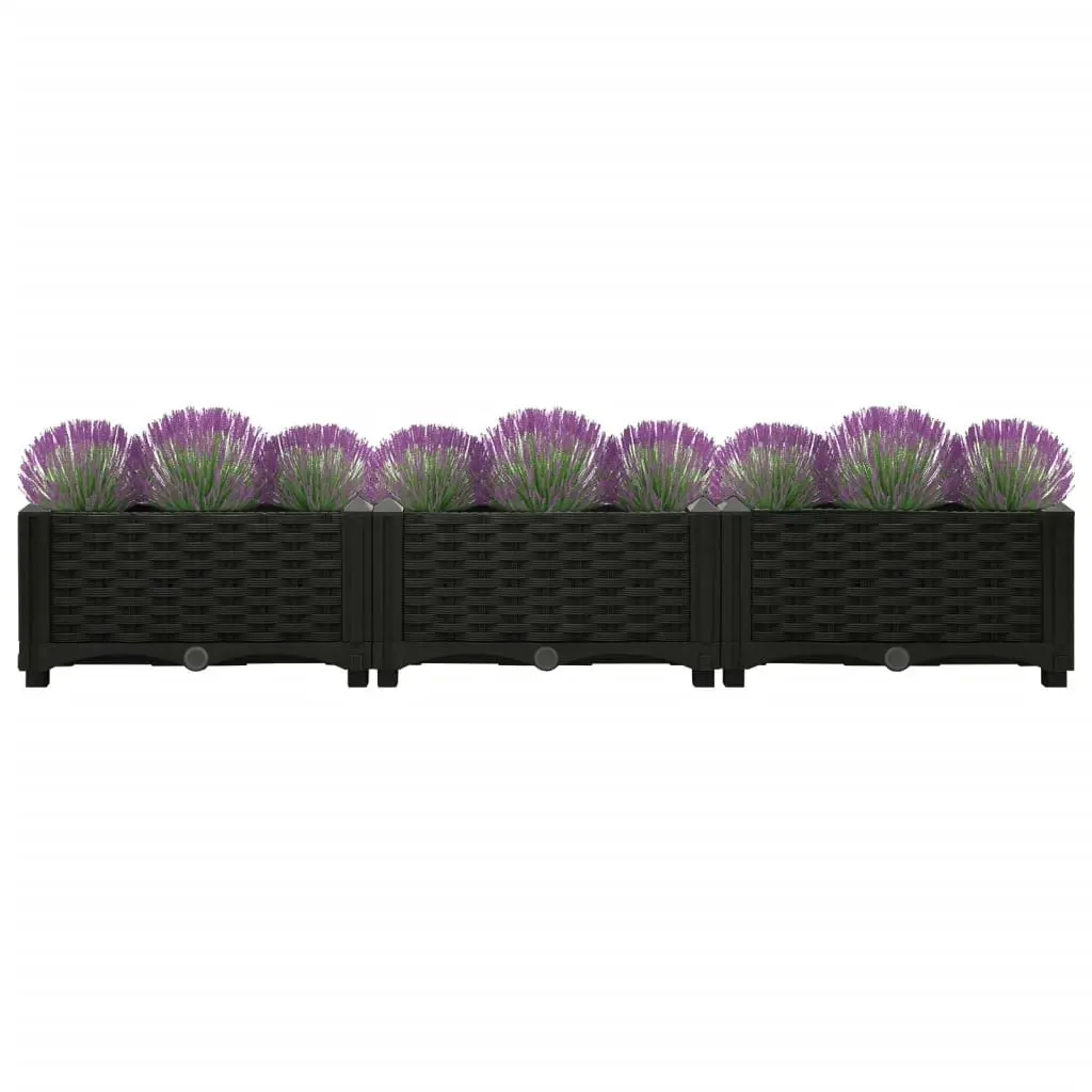 Raised Bed 120x40x23 cm Polypropylene 316528