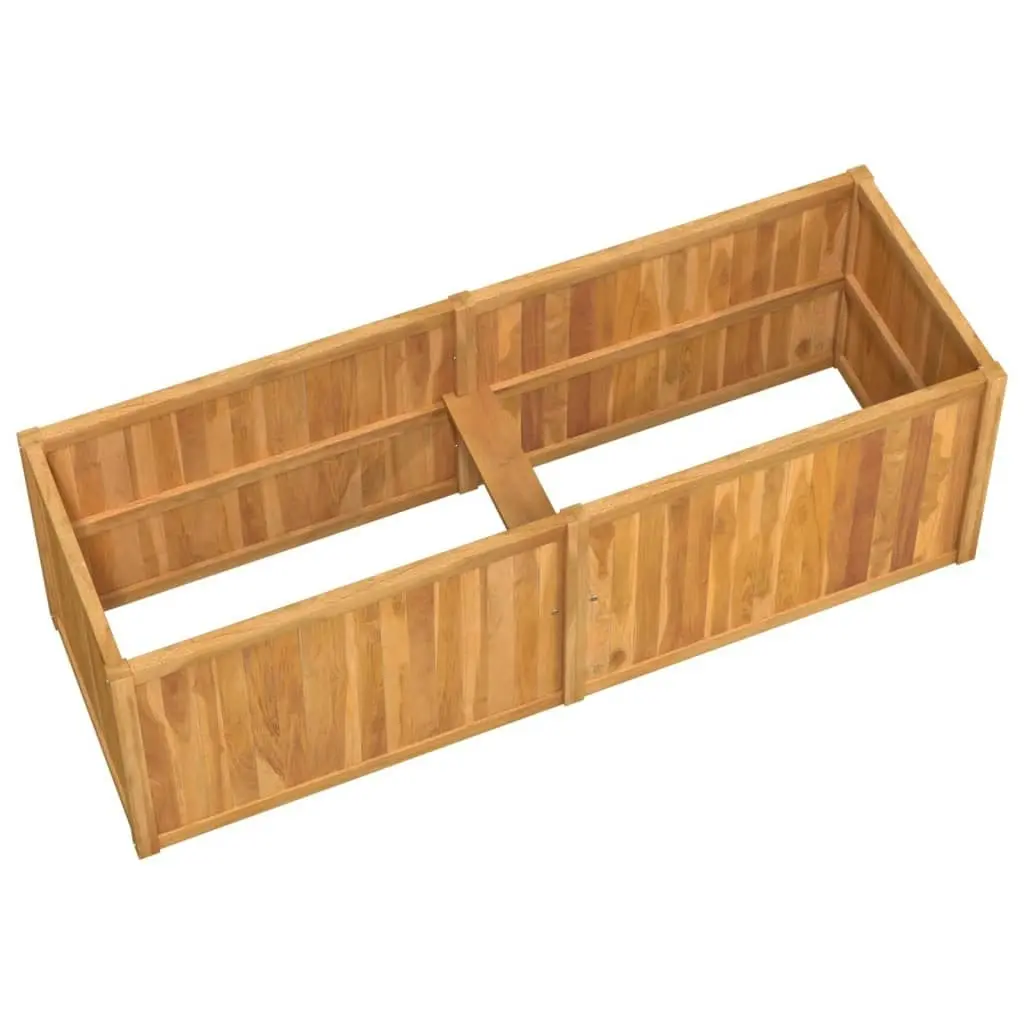 Raised Bed 150x50x50 cm Solid Wood Teak 362663