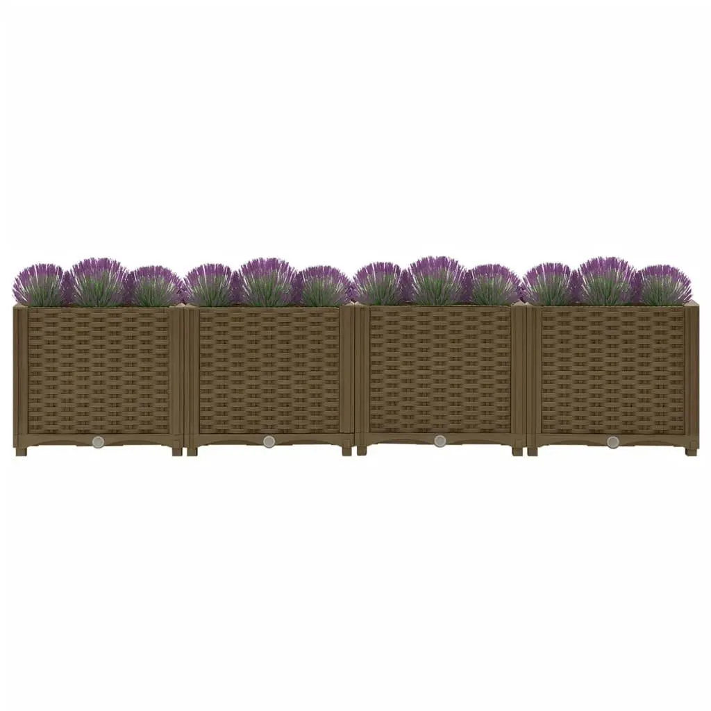 Raised Bed 160x40x38 cm Polypropylene 316518