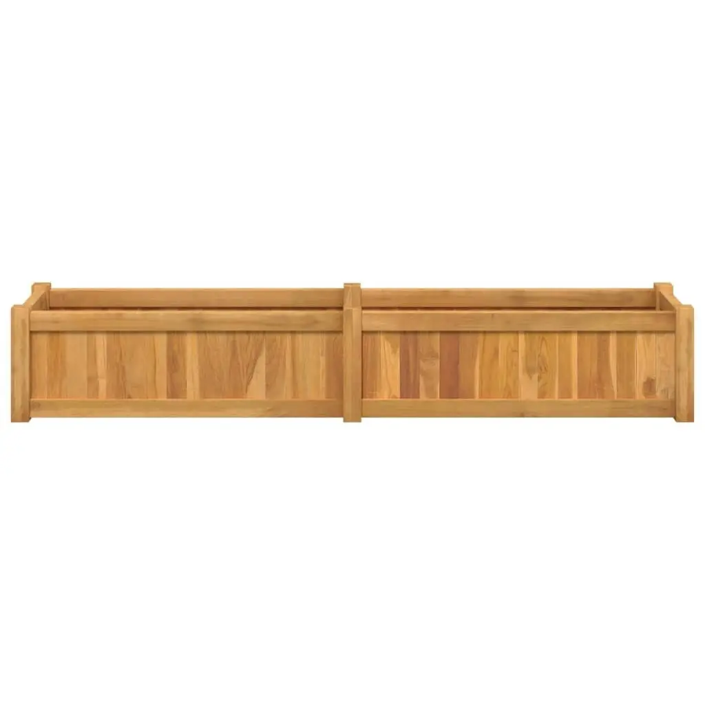 Raised Bed 150x30x25 cm Solid Wood Teak 362659